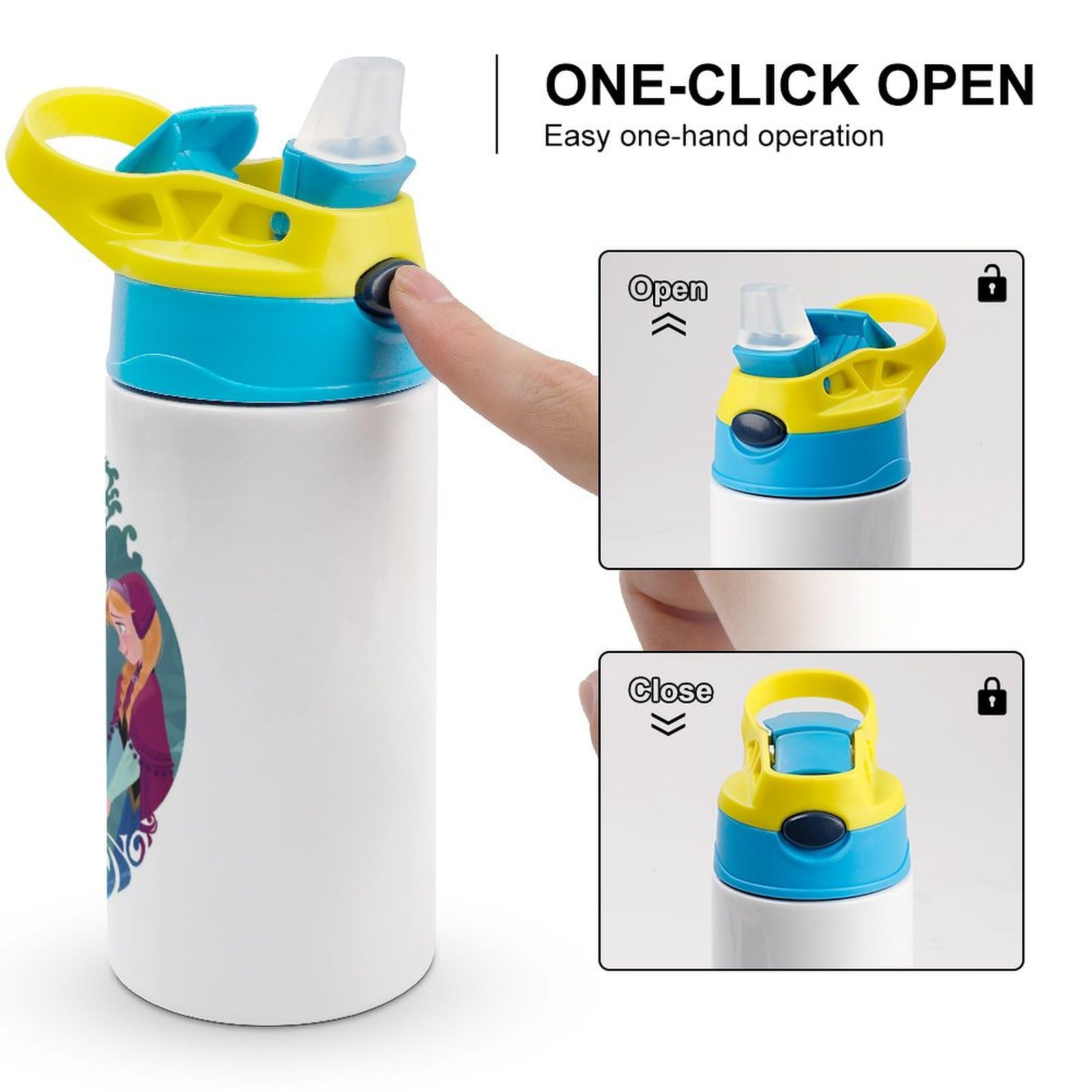 Amazon | アナと雪の女王 エルサ 水筒 おしゃれ 真空断熱